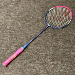 Yonex B-750 Full Carbon Frame Badminton Racket Blue Pink